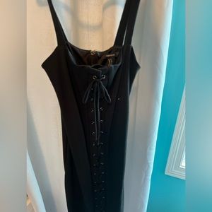 black bodycon dress from forever 21